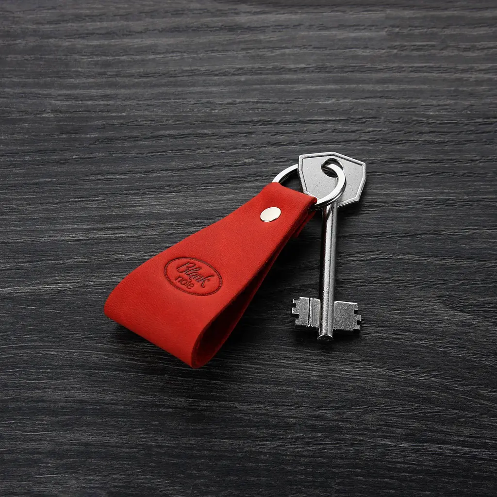 Кожаный брелок Перо - фото 5