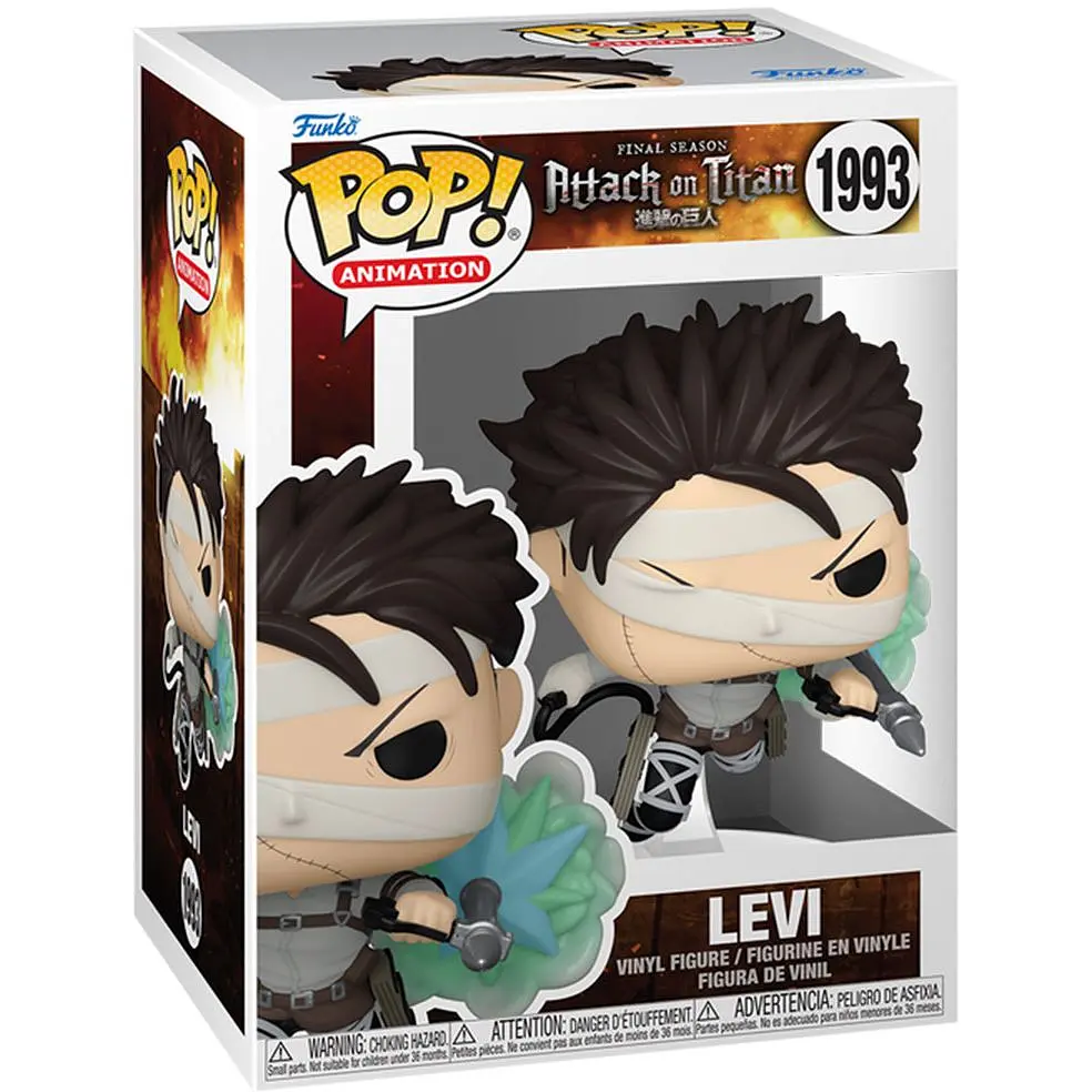 Ігрова фігурка Funko Pop! серії Атака титанів - Леві (80373) - фото 2