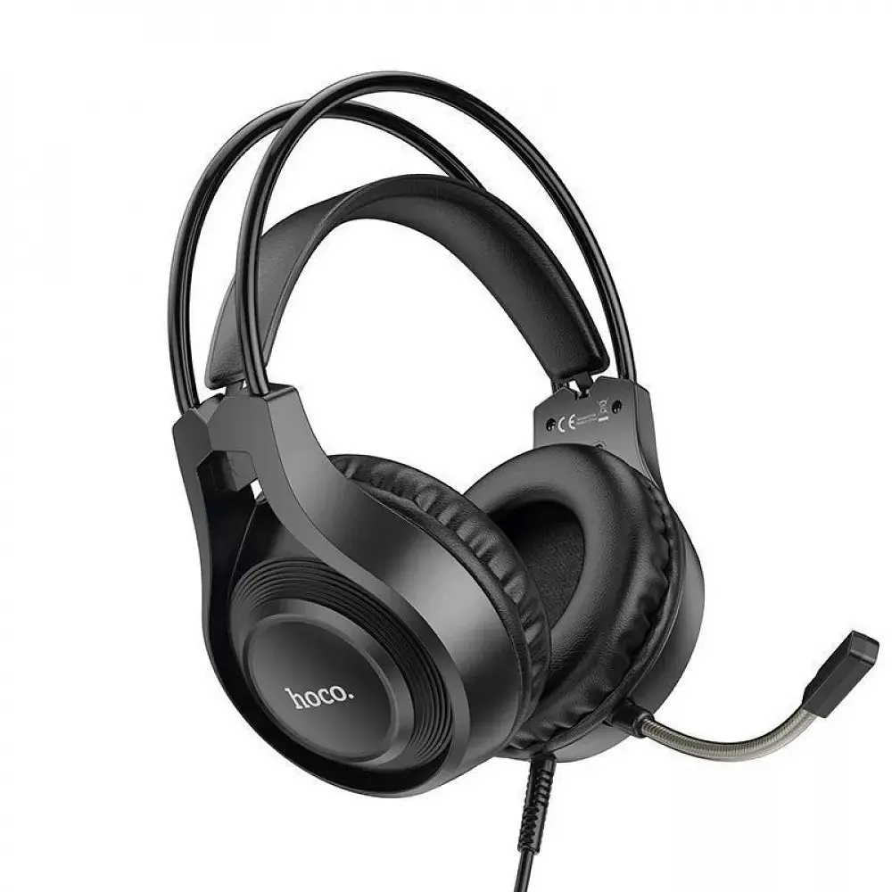 Наушники Hoco W106 Tiger gaming headset Black - фото 3