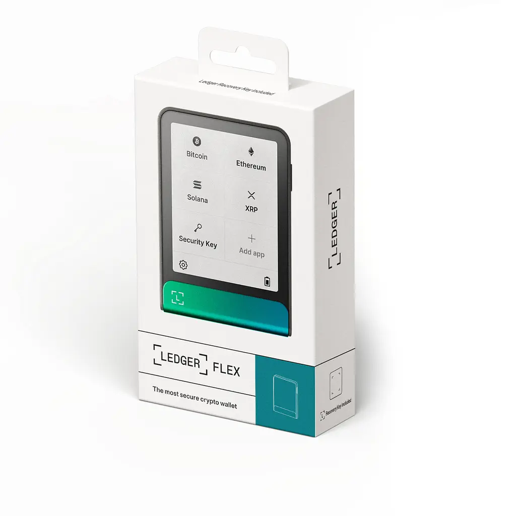 Криптогаманець Ledger Flex Oxidate Green + Recovery Key 2026 - фото 8