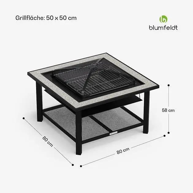 Мангал барбекю гриль Blumfeldt Merano Avanzato 3 в 1 (10041254) - фото 8