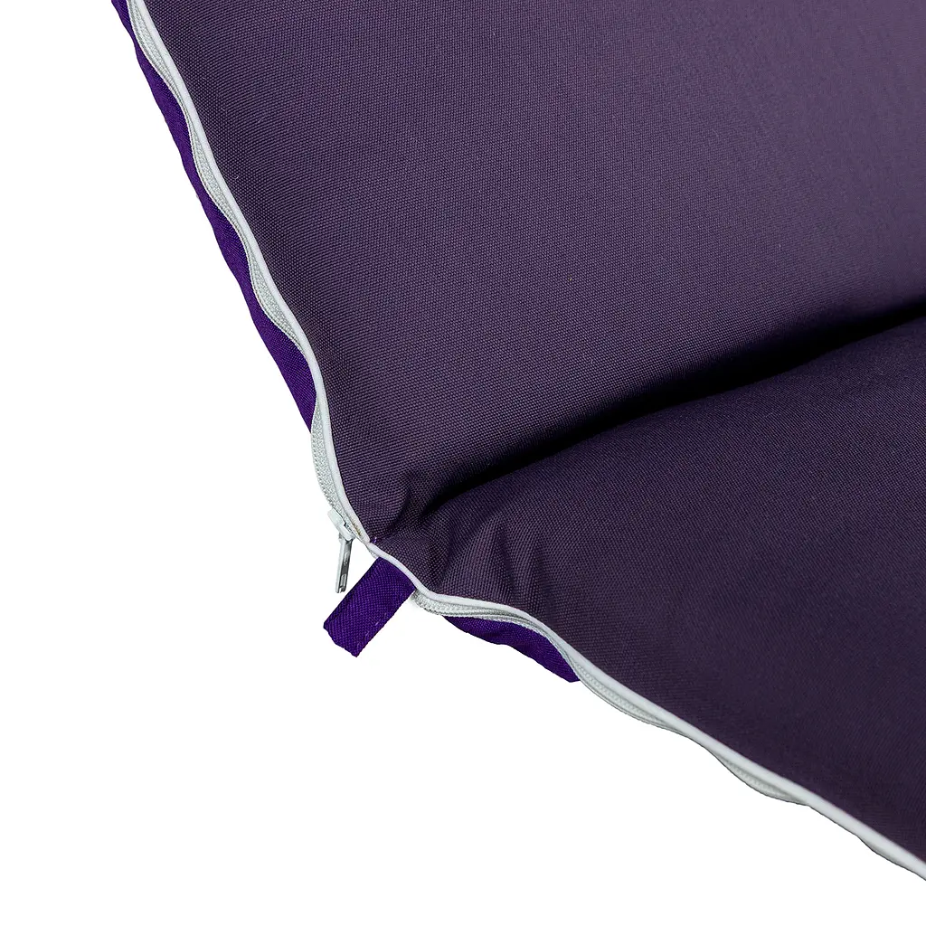 Матрас для шезлонга Ost-Fran Trio тексилк темно-сиреневый 2183, 189x58x5 см - фото 3