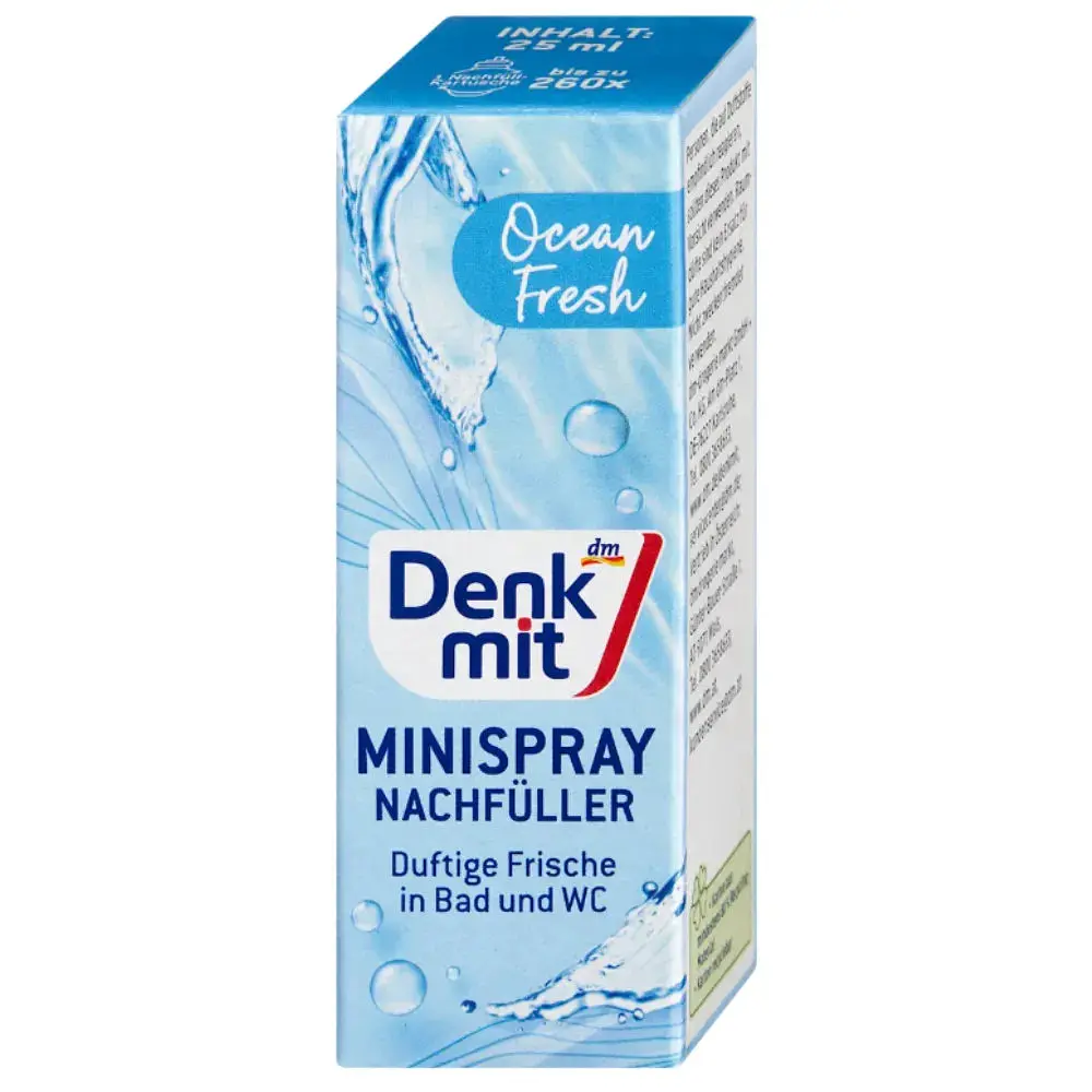 Змінна капсула освіжувача DenkMit Ocean Fresh, 25 мл, аромат океану