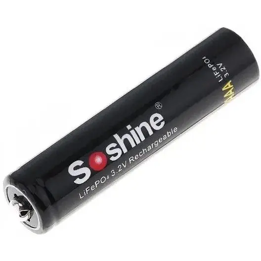 Акумулятор AAA Soshine 3.2V 280 mAh / Батарейка акумуляторна (18879) - фото 2