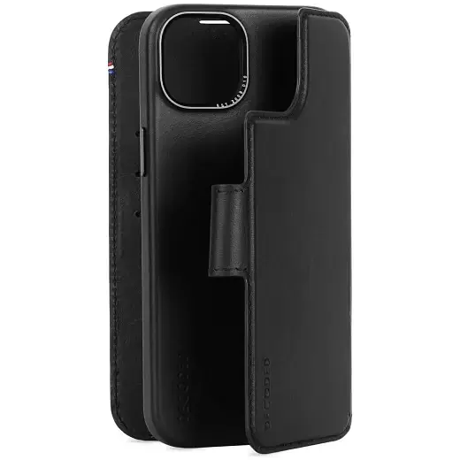 Шкіряний чохол-гаманець Decoded Leather Detachable Wallet Case Black для iPhone 15 Plus (D24IPO15PLDW5BK) - фото 3