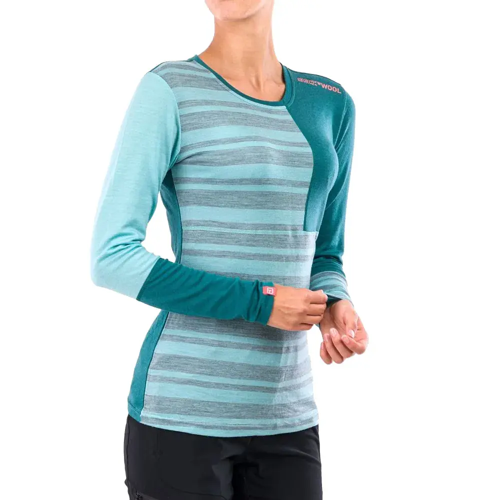Термофутболка Ortovox 185 Rock'n'Wool Long Sleeve Wms - фото 2