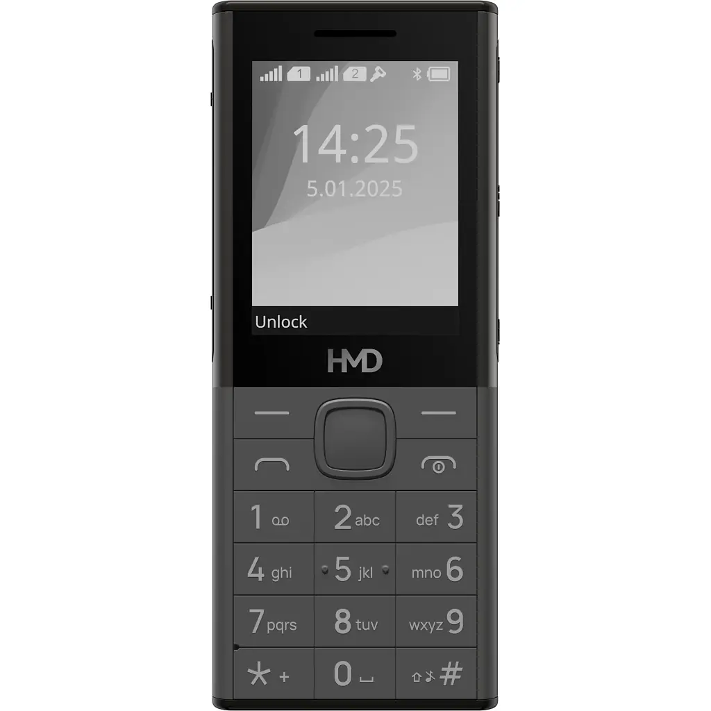 Мобільний телефон HMD 150 MUSIC DS Dark Grey - фото 2
