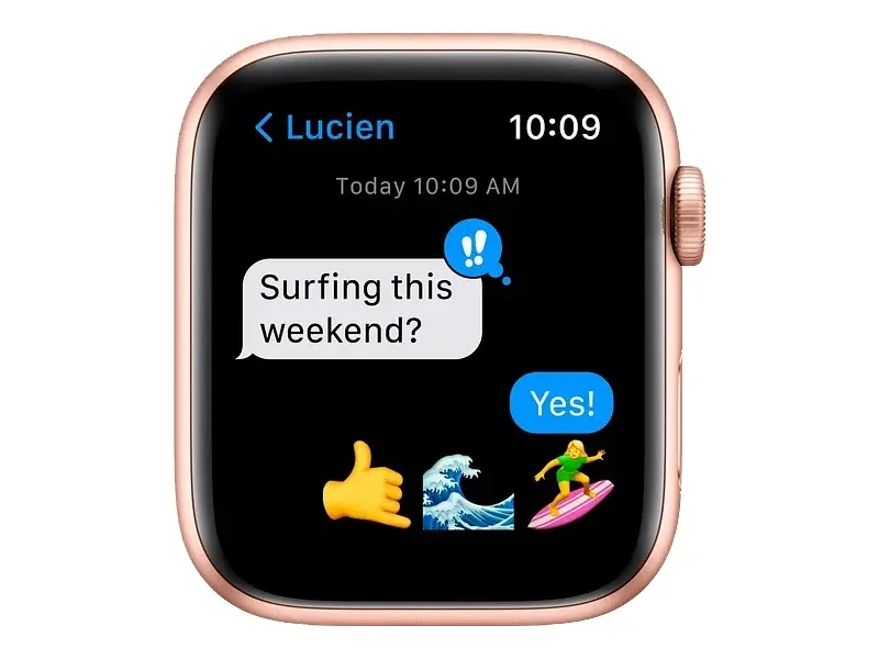 Смарт-годинник Apple Watch SE GPS 44mm Gold Aluminum Case w. Starlight Sport Band (MKQ53) - фото 5