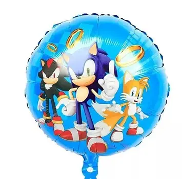 Кулька повітр. фольгована SONIC, 45см 835122/Pelican