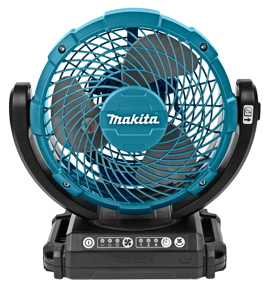 Вентилятор акумуляторний Makita DCF102Z (180 мм, 120-180 м/хв, LXT, AC, без акумуляторів та зарядного пристрою) - фото 2