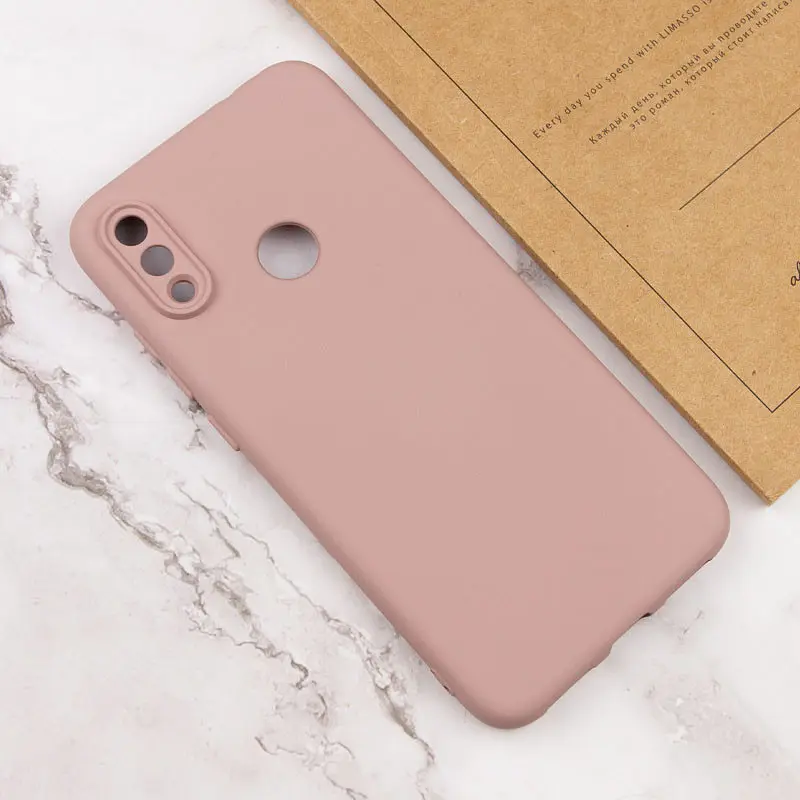 Чехол TPU GETMAN Liquid Silk Full Camera для Xiaomi Redmi Note 5 Pro / Note 5 (AI Dual Camera) Розовый / Pink Sand - фото 4