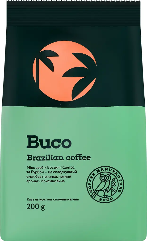 Кава мелена Buco Brazilian Coffee 200 г (911042) - фото 7