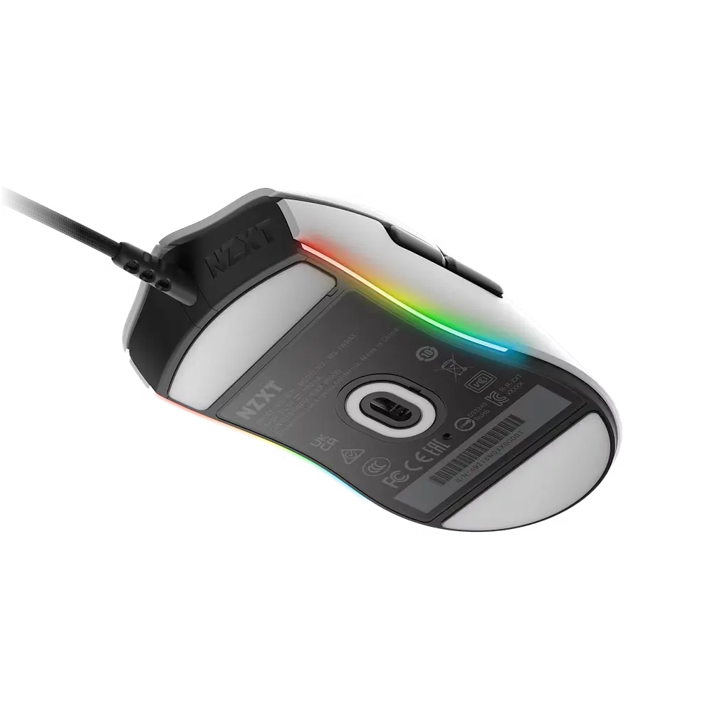 Миша NZXT Lift Wired Mouse Ambidextrous USB Matte White [MS-1WRAX-WM] [94980] - фото 5