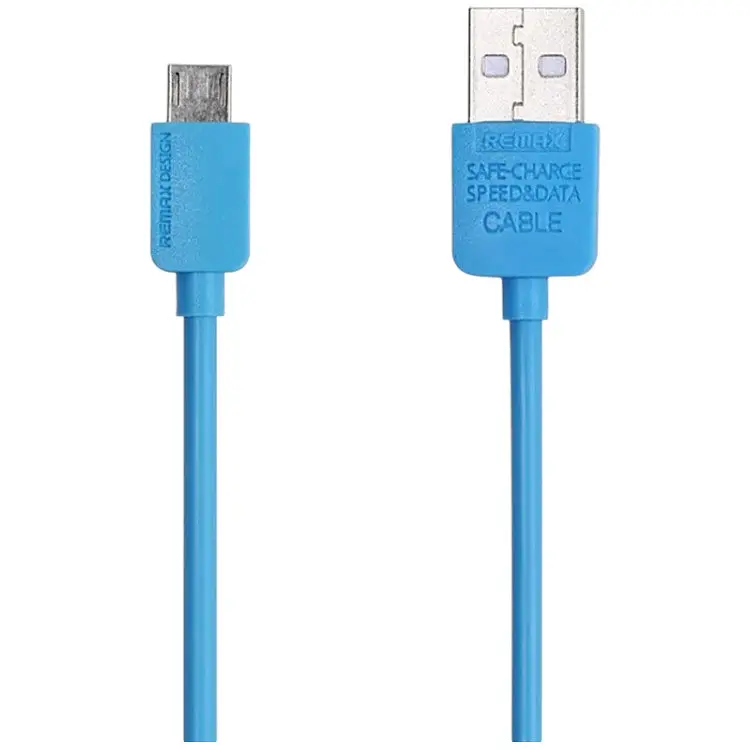 Кабель Remax Light cable Micro-USB 1m Blue