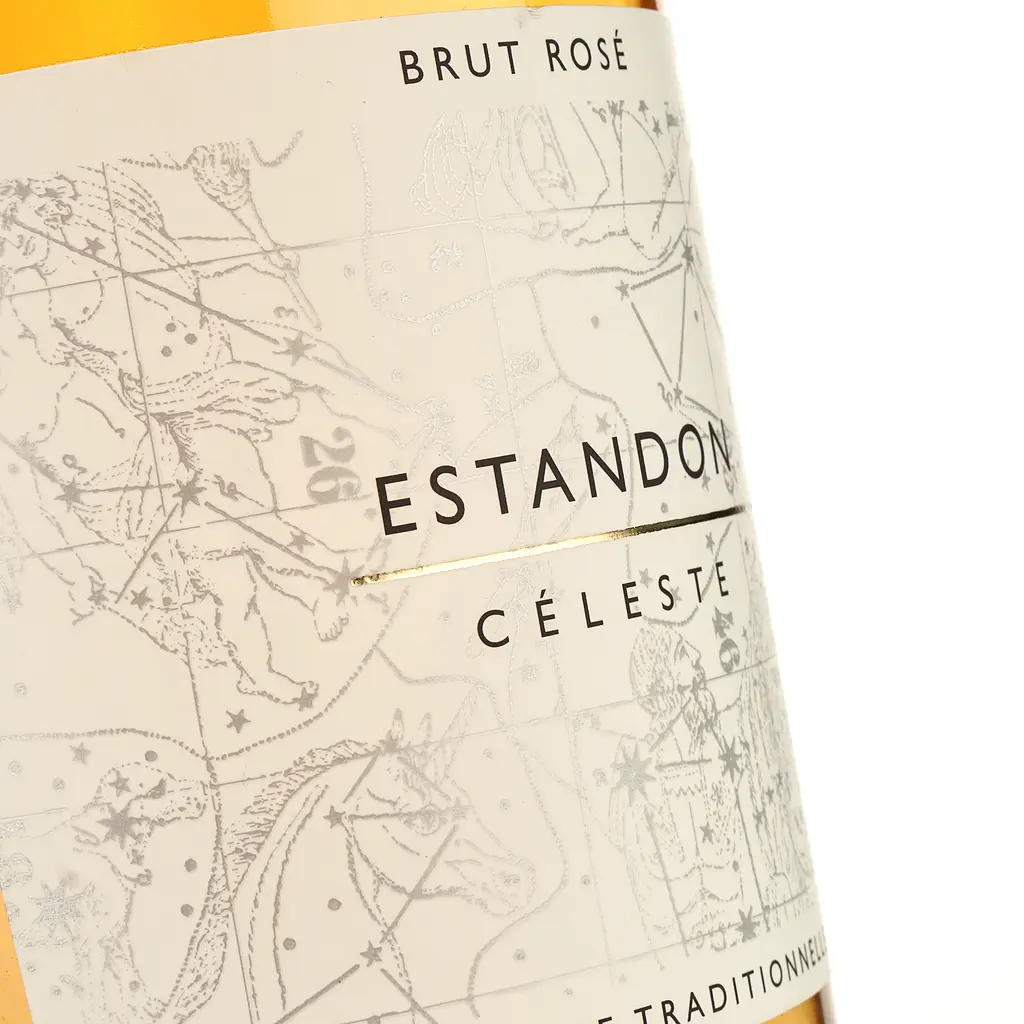 Вино игристое Estandon Celeste Brut розовый брют 0.75 л - фото 3