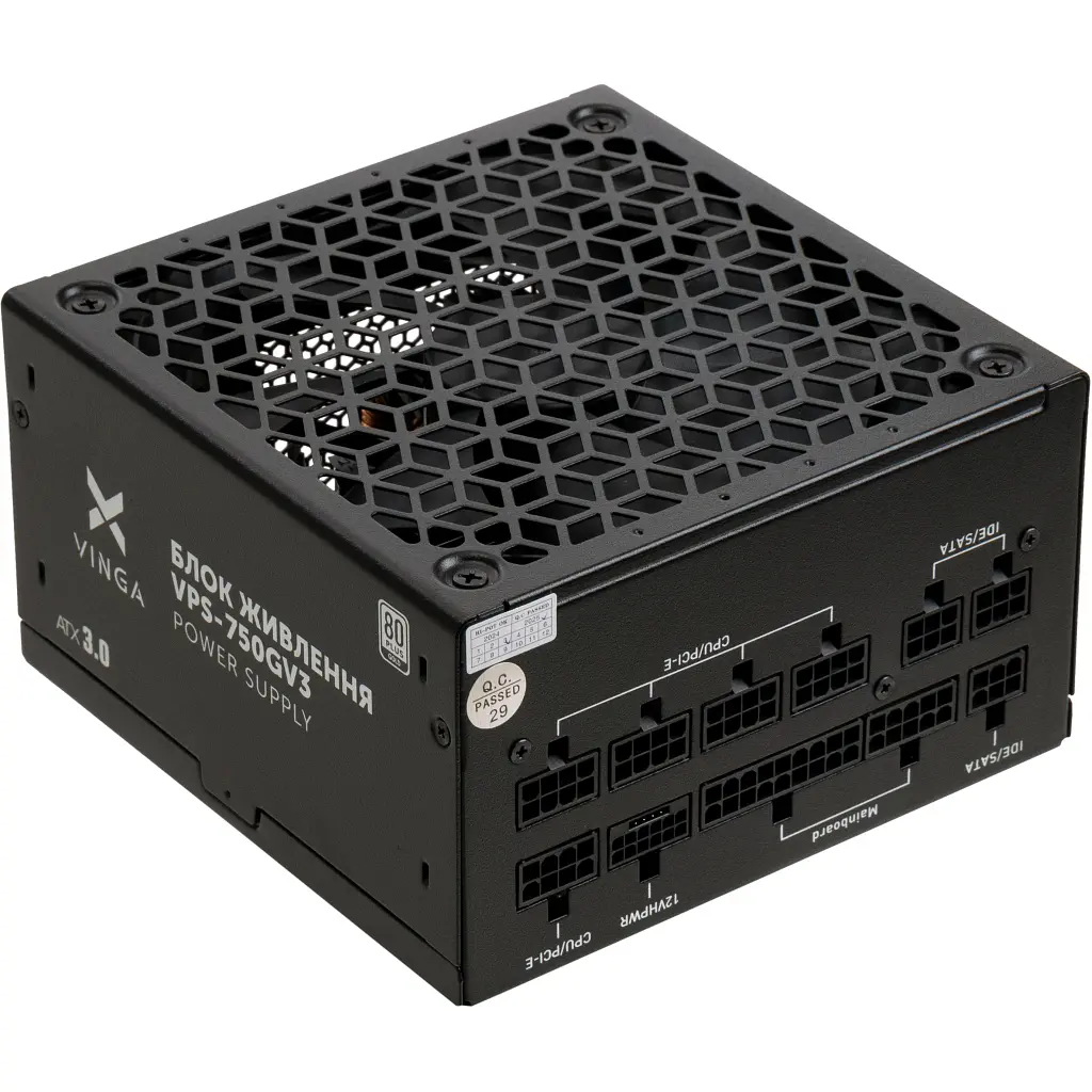 Блок питания Vinga 750W (VPS-750GV3) - фото 2