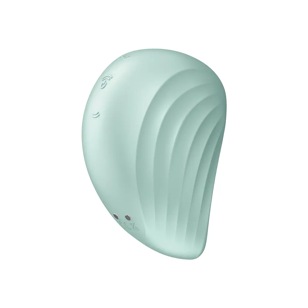 Вакуумний кліторальний вібратор Satisfyer Pearl Diver Mint салатовий - фото 5