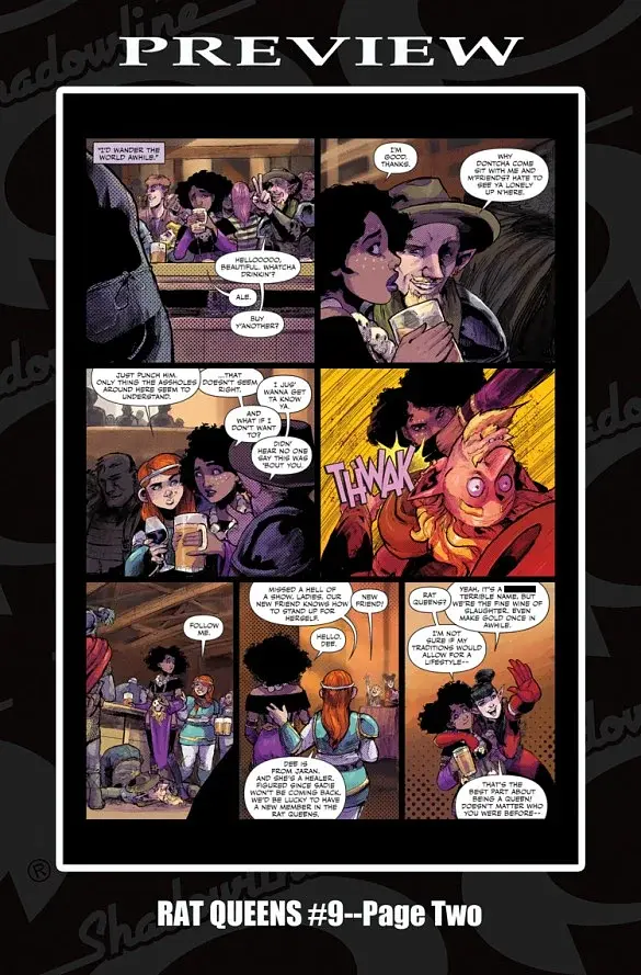 Rat Queens #9A (2017) - фото 3
