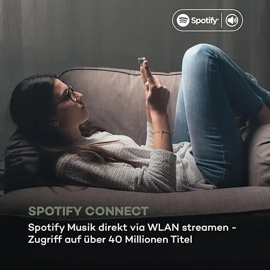 Тюнер HiFi цифровий Аuna iTuner Spotify Connect 320 Bт (10034063) - фото 6