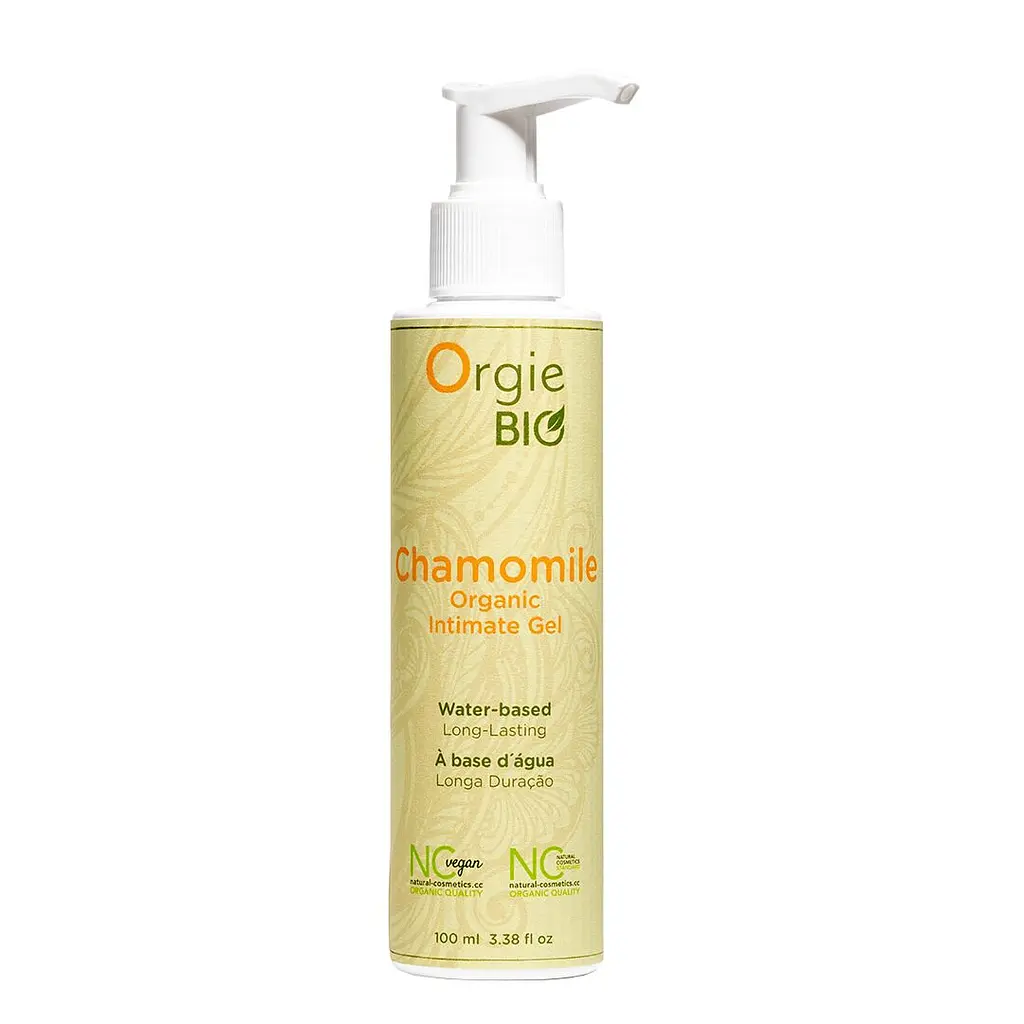 Лубрикант на водній основі Orgie Bio Chamomile Organic Intimate Gel, 100 мл, екстракт ромашки