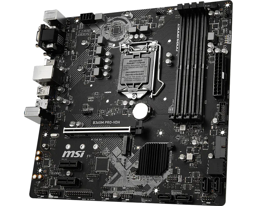 Материнська плата MSI B365M PRO-VDH LGA 1151v2 (B365M PRO-VDH) Б/В - фото 2