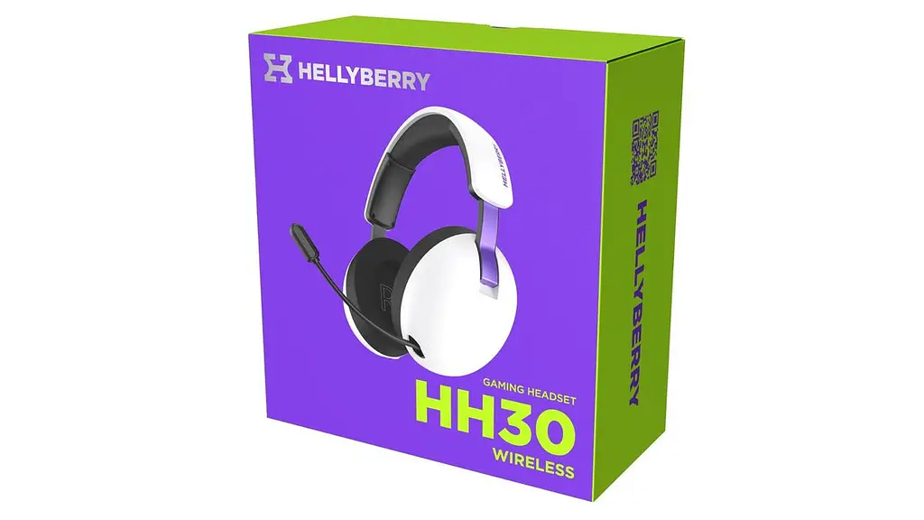 Bluetooth-гарнiтура Hator Hellyberry HH30 Wireless Білий/Фіолетовий (HH30_wireless_WV) - фото 9