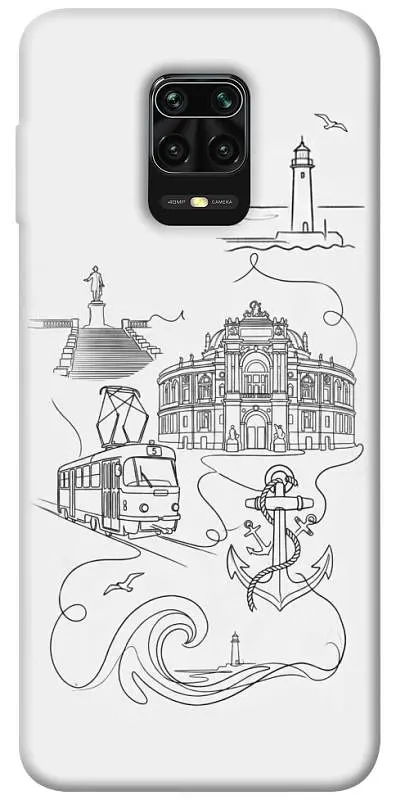 TPU чохол Demsky Odesa spirit для Xiaomi Redmi Note 9s / Note 9 Pro / Note 9 Pro Max