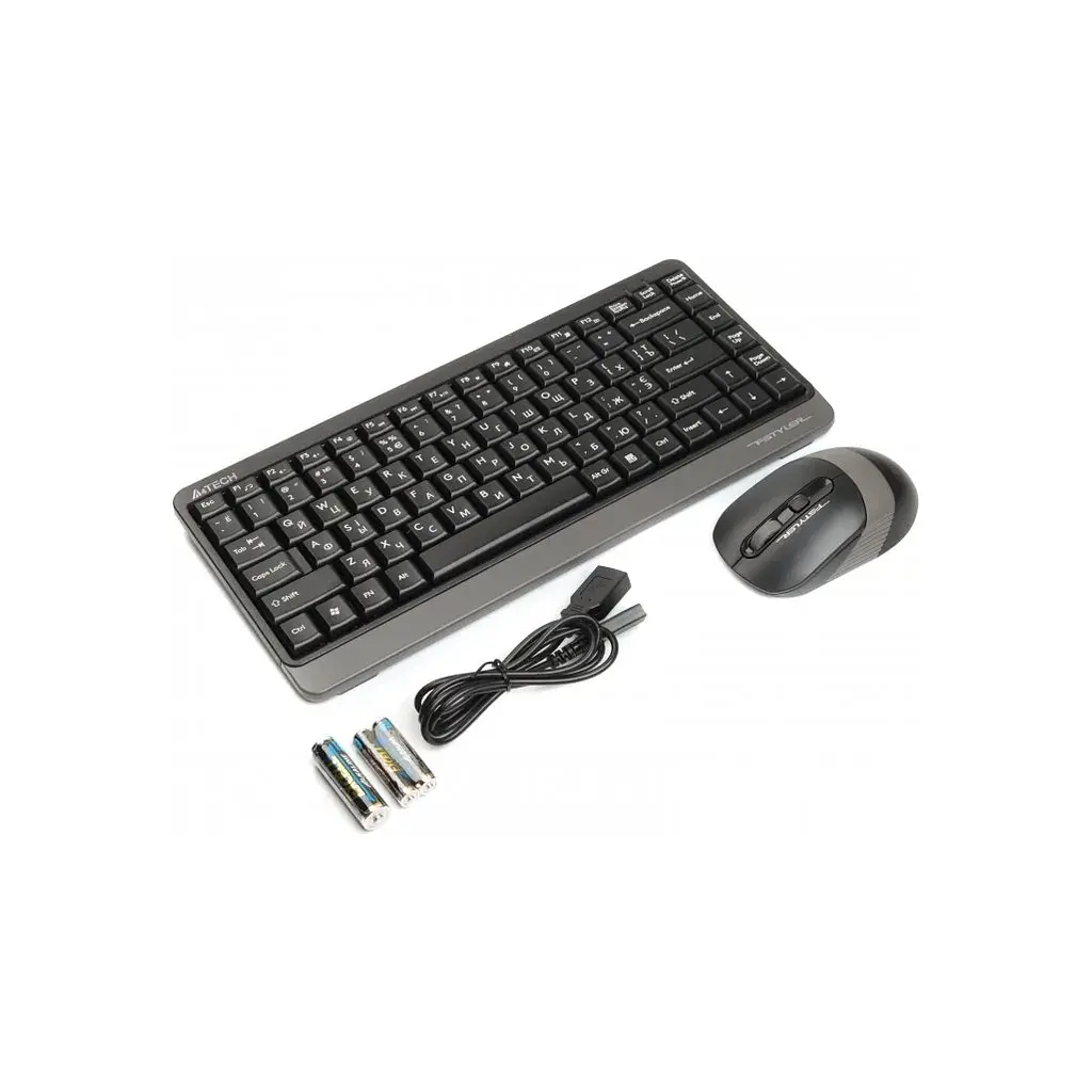 Комплект A4Tech FG1110 Wireless Grey (4711421987684) - фото 2