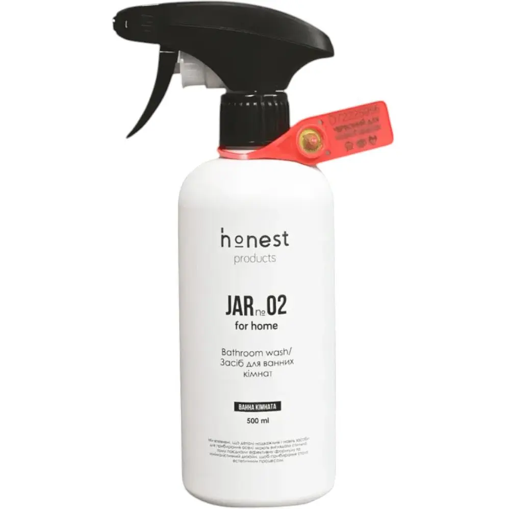 Засіб пінний для ванних кімнат JAR №02 від honest products for home, 500мл