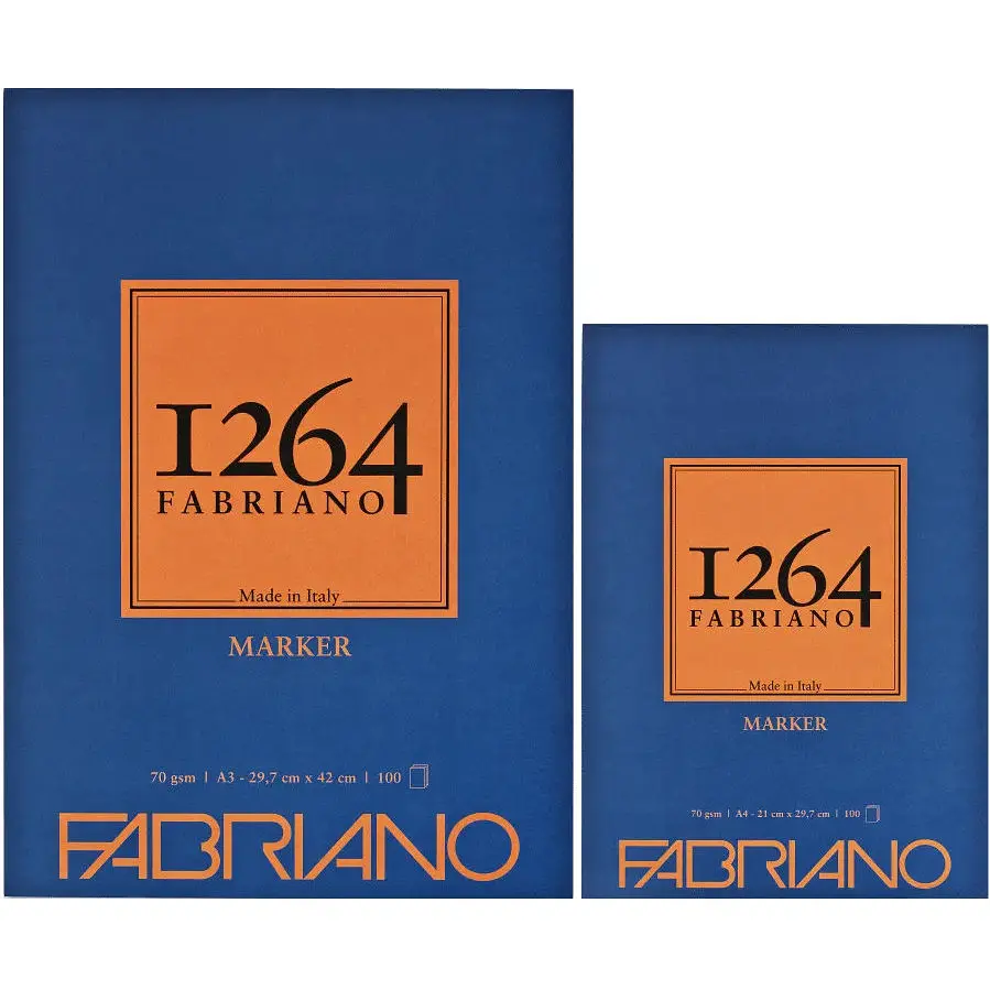 Склейка для маркерів Fabriano 1264 А4 70 г/м² 100 аркушів - фото 2