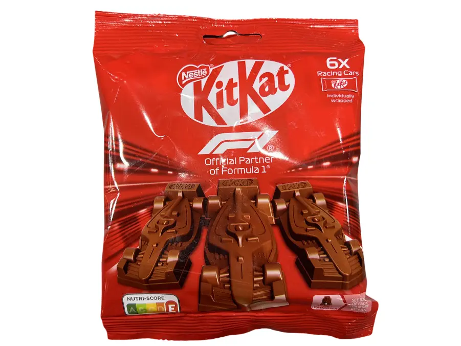 Шоколадні міні-фігурки KitKat Formula 1 боліди 66 г (8000300440140)