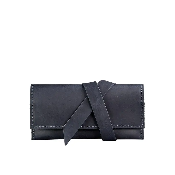 Кожаный кисет для табака 1.0 синий - фото 7