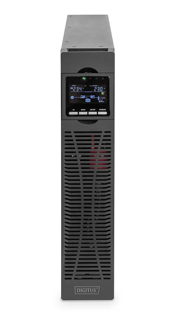 Digitus Источник бесперебойного питания (ИБП) Online, 1500VA/1500W, LCD, Rack/Tower - фото 4