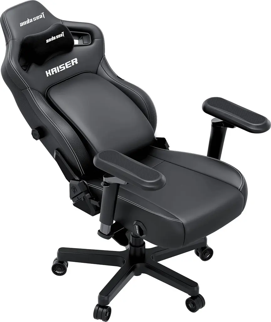 Ігрове крісло Anda Seat Kaiser 4 V2 Elegant Black PVC Size XL (AD12YDDC-XLL-20-B-PV/C-03) - фото 5