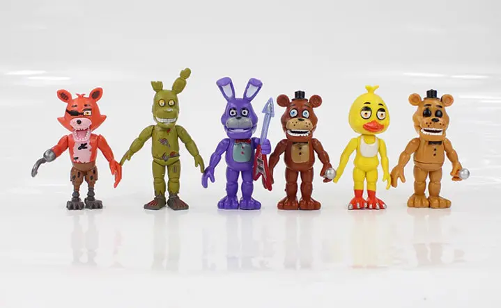 Іграшки П'ять ночей із Фредді / Funko Five Nights at Freddy, 6 штук - фото 2