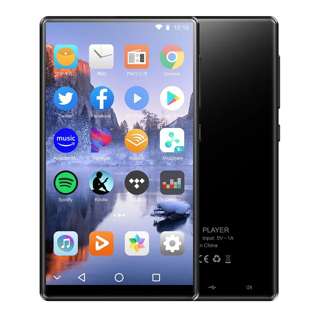 HIFI MP3 Audio плеєр Oilsky M501 80 ГБ, Bluetooth, Wi-Fi, Android, IPS - фото 2