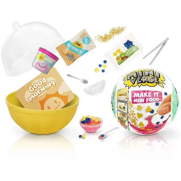 Набір ігровий MINIVERSE Mini Food 3 Створи кафе асорті