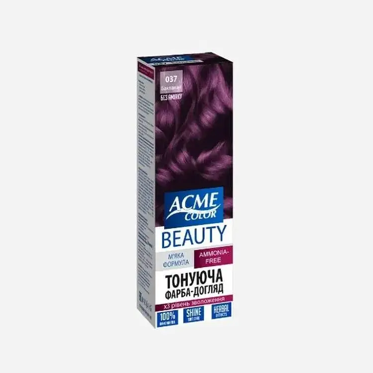 Гель-фарба Acme-color Beauty Баклажан №037