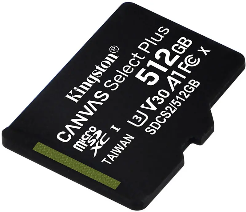 Карта пам'яті Kingston microSDHC/SDXC UHS-I Class 10 Canvas Select Plus 512Gb - фото 2