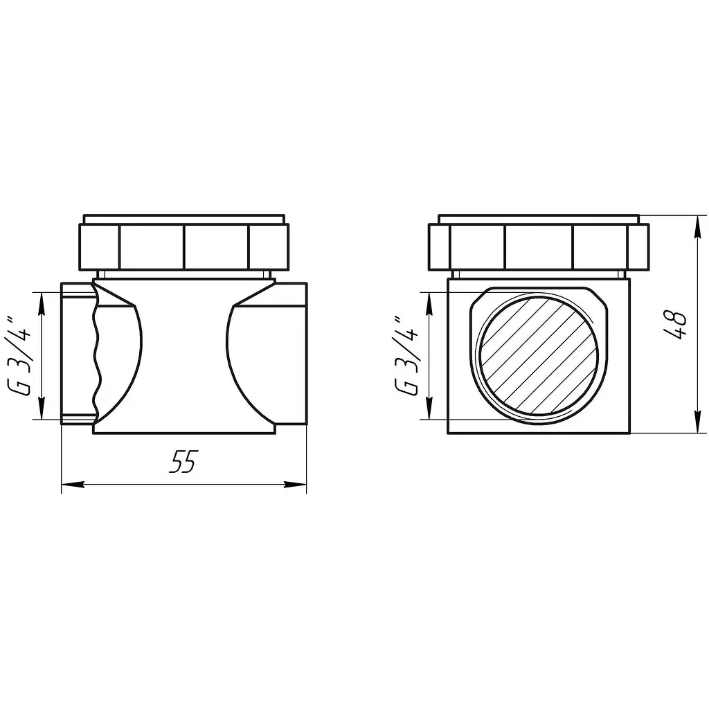 Фільтр грубого очищення для газа Solomon 3/4″ F8016 000002682 - фото 4