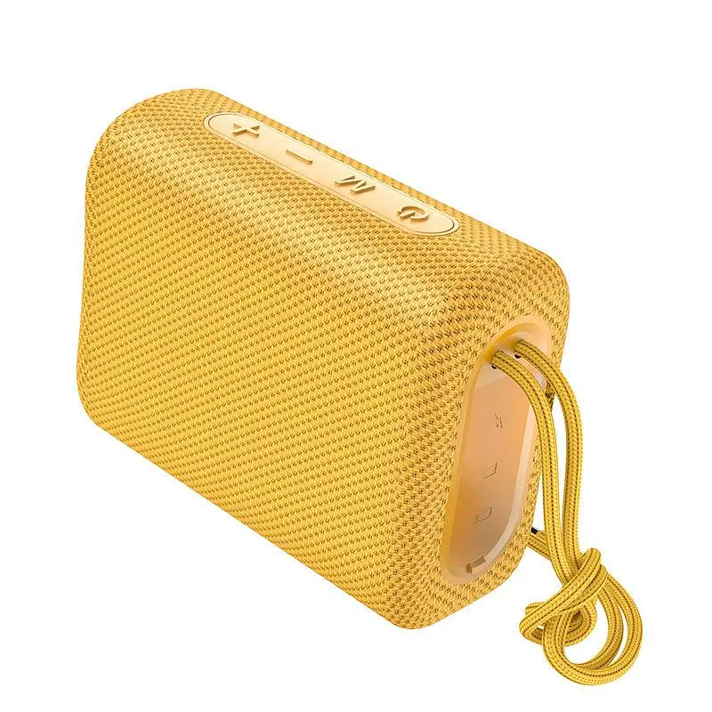 Колонка портативна Borofone BR18 Encourage sports BT speaker Gold - фото 2