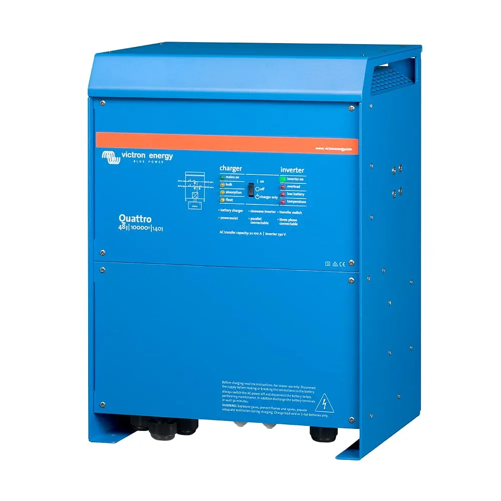 Інвертор 10kVA/8kW Victron Energy Quattro 48/10000/140-100/100 (99-00020567)
