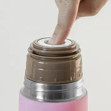 Термос Miniland Silky Thermos, 350 мл, рожевий (89217) - фото 2