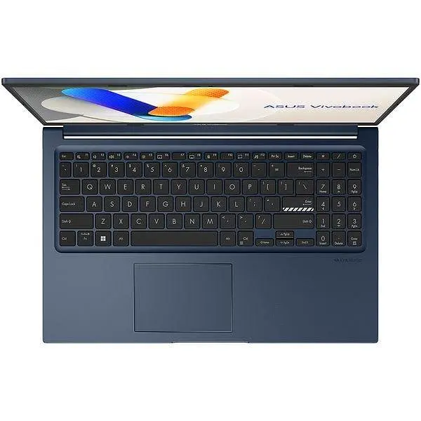 Ноутбук ASUS VivoBook 15 (X1504VA-BQ3093), Intel Core 5 120U, 15.6 дюймів, RAM 16 ГБ, SSD 512 ГБ, Intel Graphics, без ОС, тихий синій колір - фото 3