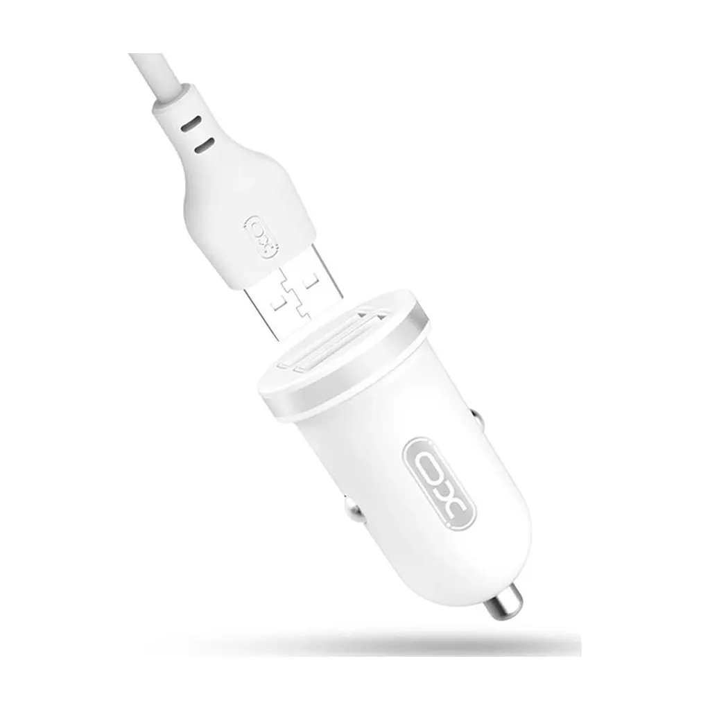 Зарядний пристрій XO 2xUSB 2.1A + cable USB to Lightning white (TZ08-L-WH) - фото 3