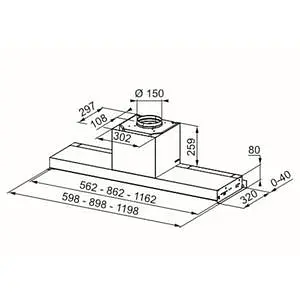 Вытяжка встраиваемая Franke Style Pro FSTPRO 908 X (305.0522.797) - фото 3