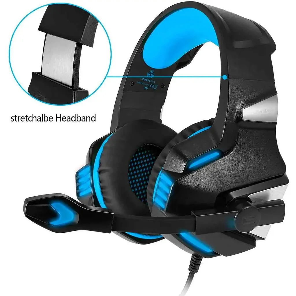 Навушники Hunterspider Gaming with LED V3 - фото 7