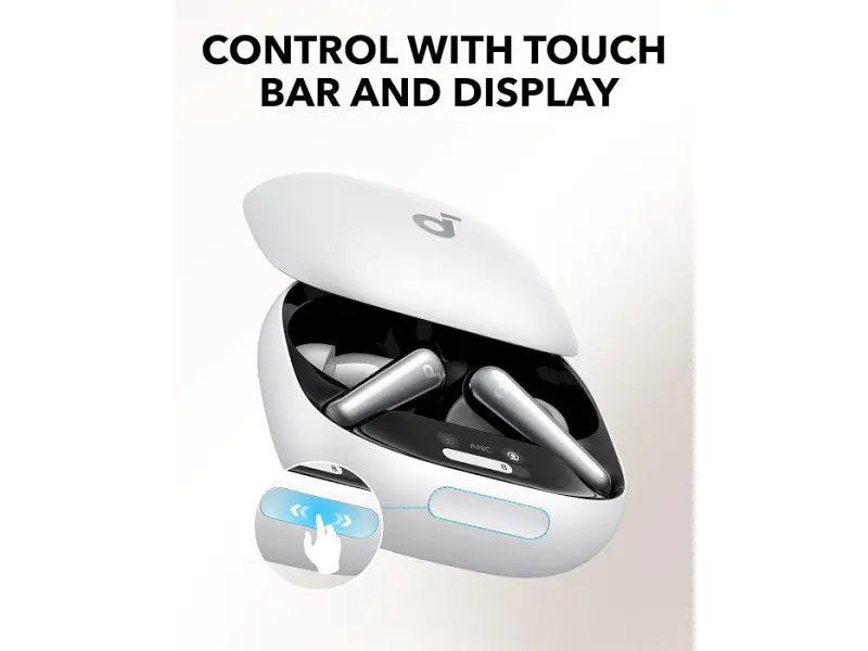 Навушники TWS ANKER SoundCore Liberty 4 Pro White (A3954G21) - фото 11