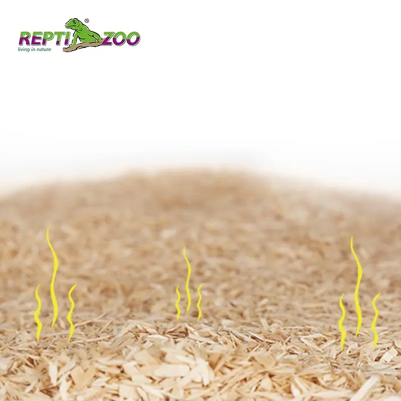 Субстрат з тополі Repti-Zoo Aspen Snake Bedding 2,4 л (SB001) для змій та копаючих рептилій - фото 3