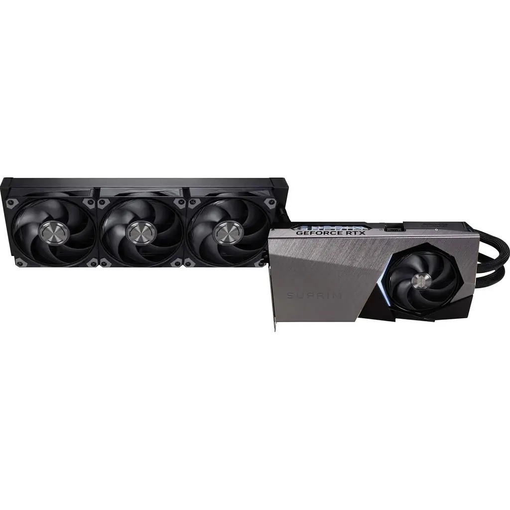 Відеокарта MSI GeForce RTX 5080 16 GB Suprim Liquid SOC [G5080-16SLS] UA [127131] - фото 7